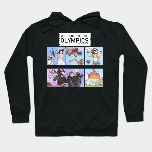 Welcome to the Olympics Hoodie by Hayde